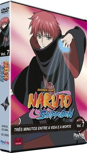 Naruto Shippuden Vol.07 - Dvd - Novo - 4 Episódios